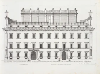 Palazzo Falconieri, Rome, from 